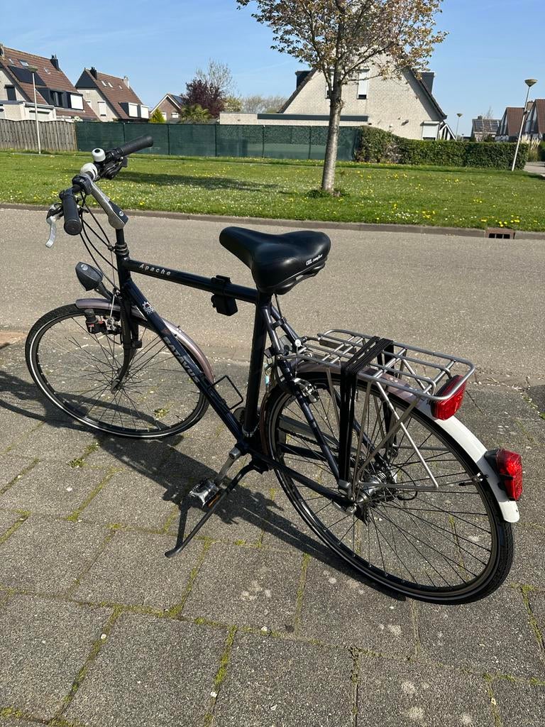 Batavus Apache herenfiets, framemaat 60 cm, Ophalen of Verzenden, Gebruikt, Batavus, Versnellingen