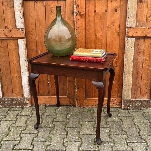 Thee tafel sidetable met zijbladen Queen Ann poten origineel, Antiek en Kunst, Antiek | Meubels | Tafels, Ophalen