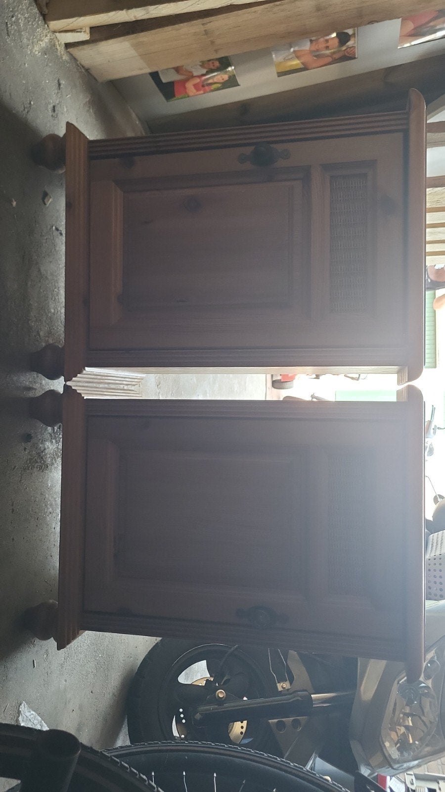 nachtkastje, Ophalen, Gebruikt, Minder dan 80 cm, Binnendeur