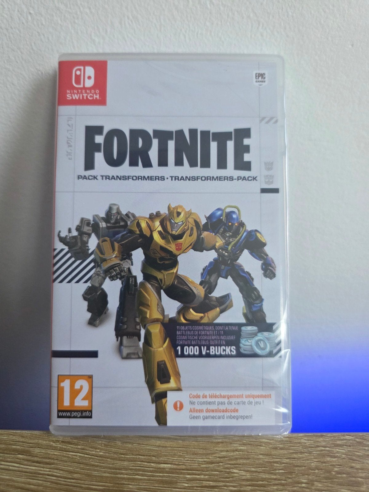 Fortnite Transformers Pack Nintendo Switch (Nieuw Geseald), Ophalen, Nieuw