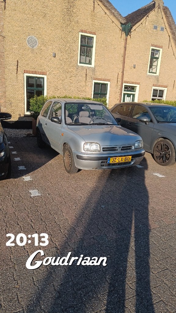 Nissan Micra 1 jaar APK 1.3 E 16V AUT E2 1995 Grijs, Auto's, Nissan, Particulier, Micra, Bluetooth, Trekhaak, Benzine, Hatchback