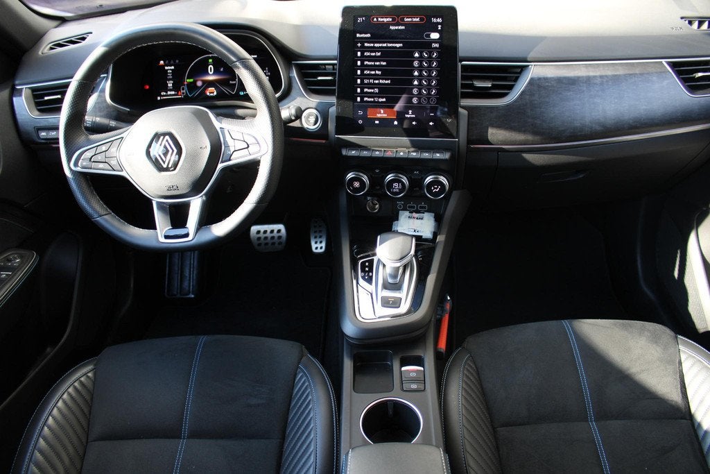 Renault Arkana 1.6 E-Tech full hybrid 145 esprit Alpine | El, Auto's, Renault, Arkana, Gebruikt, Met garantie (alle), Zwart
