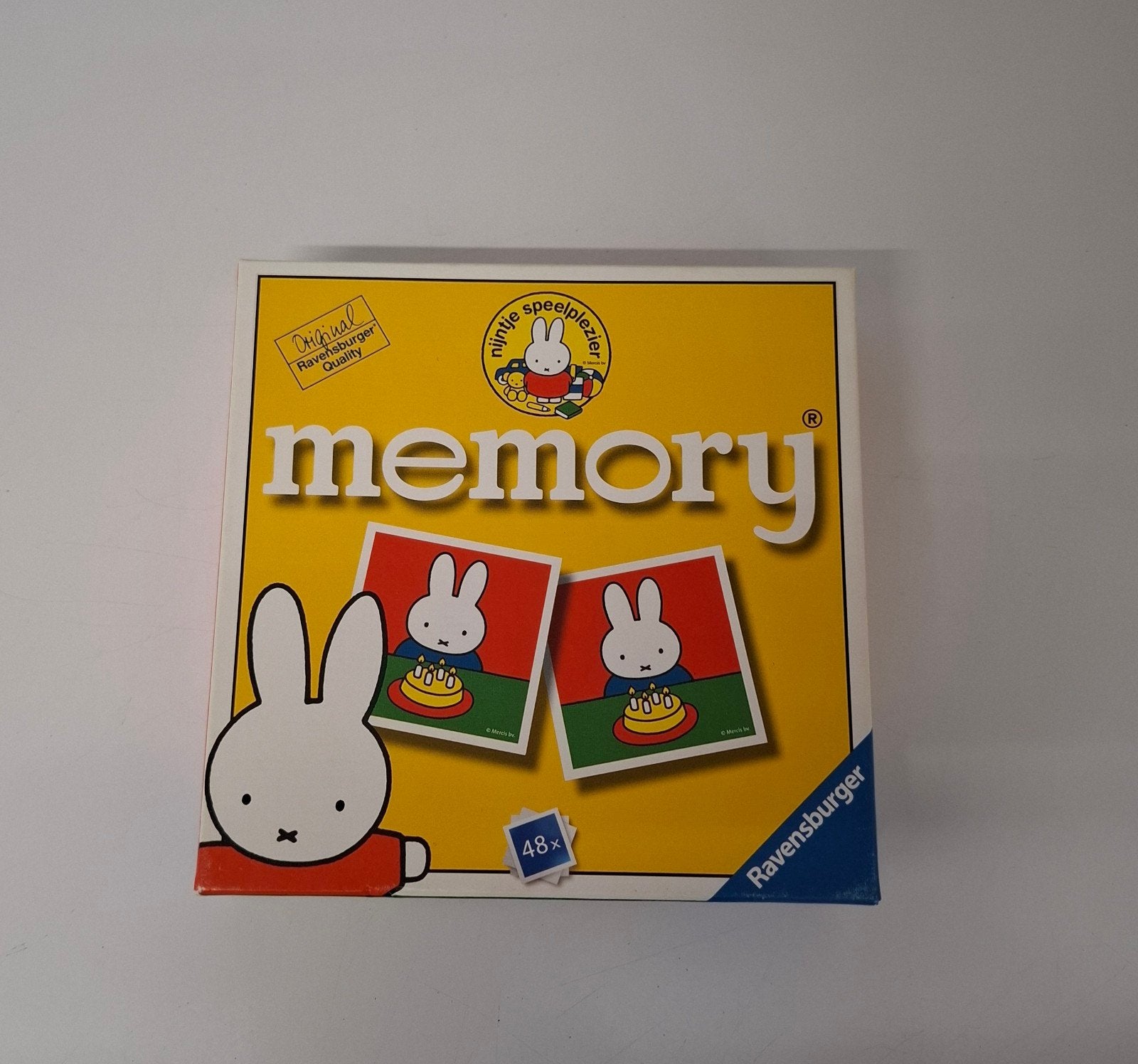 Memory nijntje, Ophalen, Zo goed als nieuw