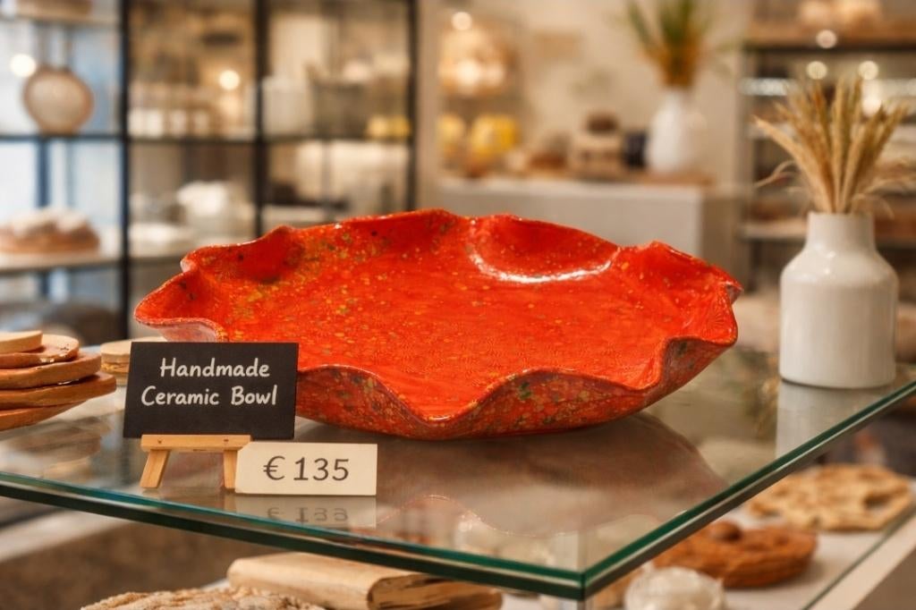 Handmade ceramic bowl, Ophalen of Verzenden