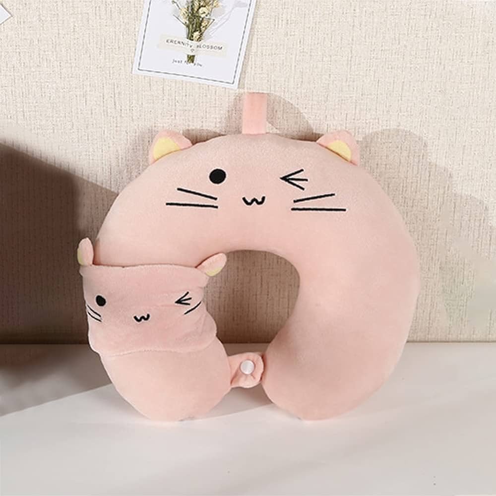 Roze Kat Reiskussen - Nieuw!, Ophalen of Verzenden, Nieuw