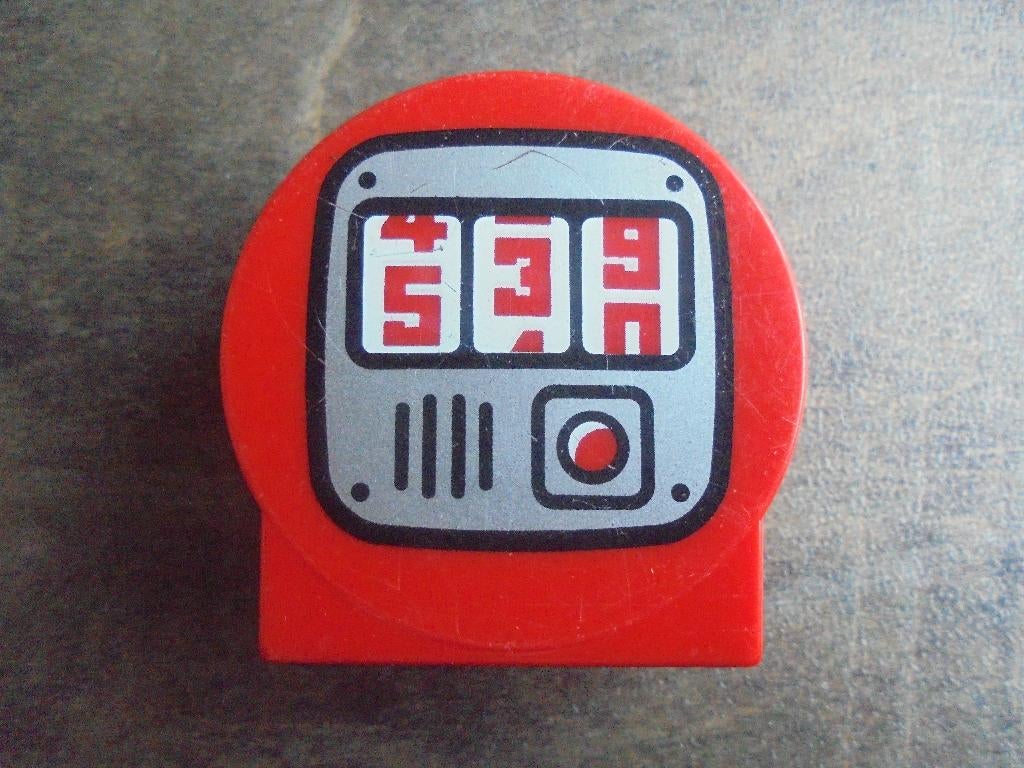 Lego Duplo Brick 1x2x2 Round Top (zie foto's), Ophalen of Verzenden, Gebruikt, Losse stenen, Duplo