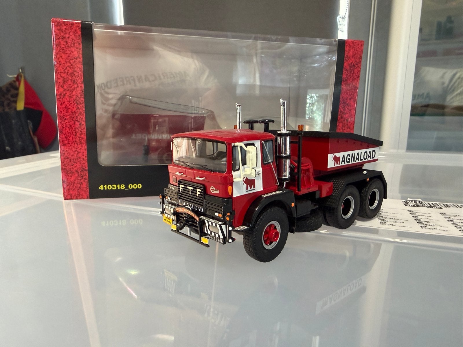 VDM Models Mammoet FTF Magnaload Truck Schaalmodel, Ophalen of Verzenden, Zo goed als nieuw, Overige merken
