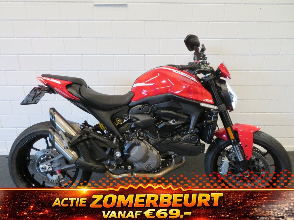 Ducati MONSTER 937 + 950 NIEUWSTAAT! (bj 2021), Bedrijf, Naked bike