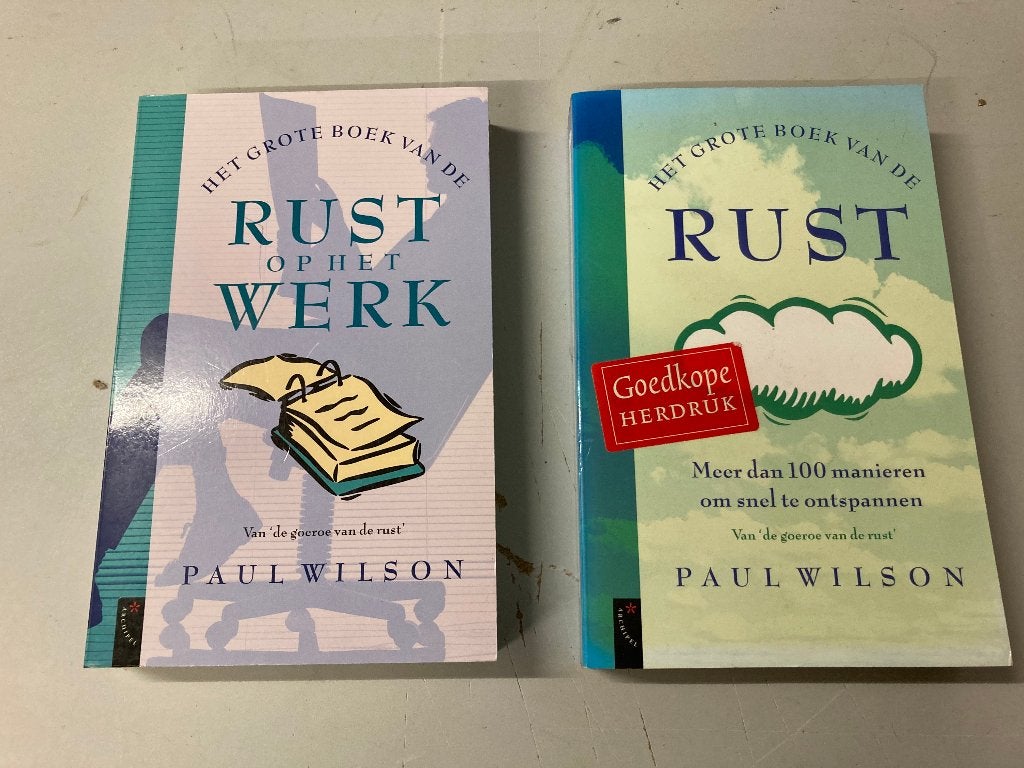T.K. Paul Wilson Rust en Onthaasting, Gelezen, Spiritualiteit algemeen, Paul Wilson, Overige typen