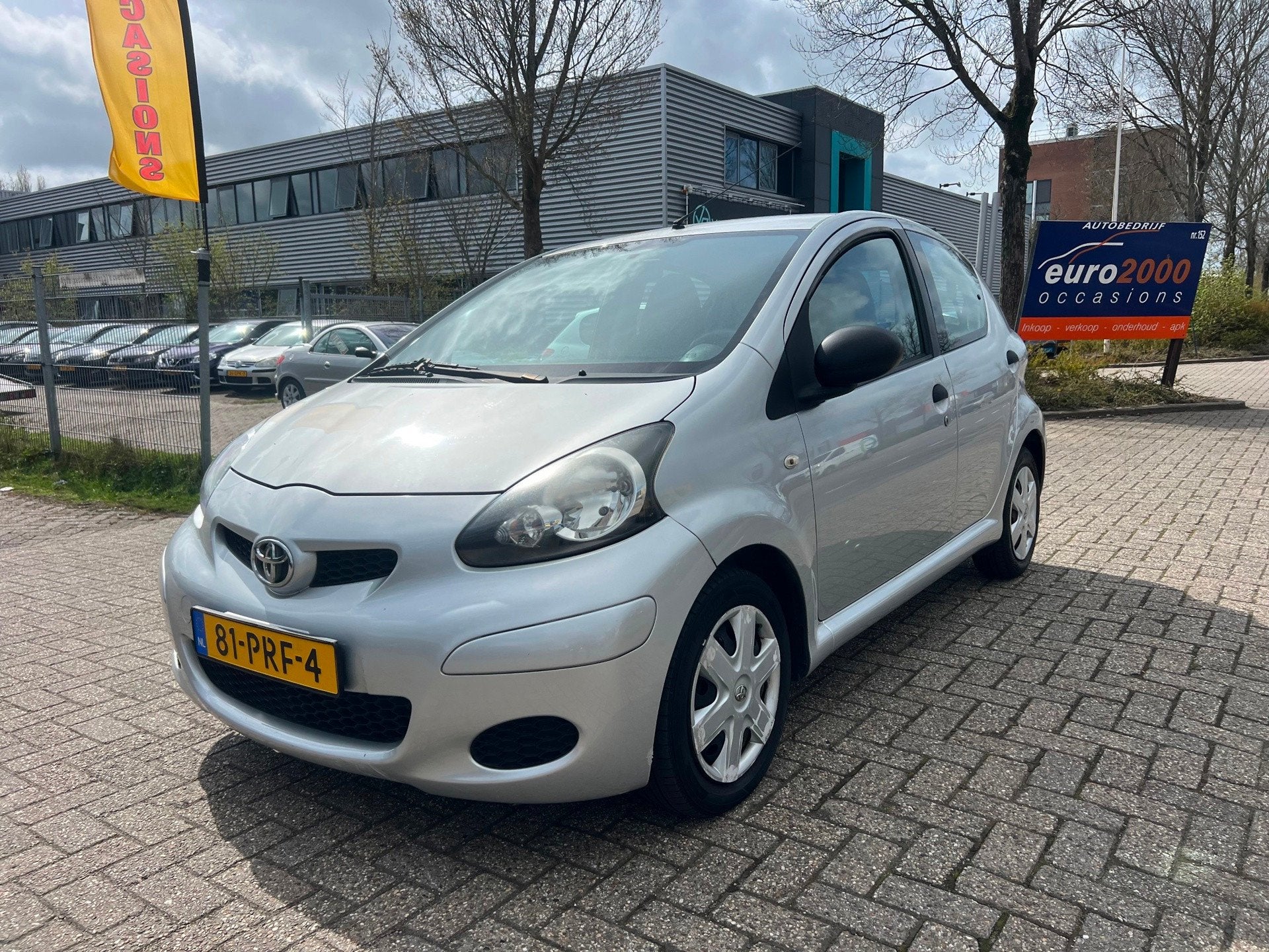 Toyota Aygo 1.0-12V Cool - Airco - 5 Drs - Nwe Apk - 1e Eige, Voorwielaandrijving, Euro 5, Gebruikt, Zwart