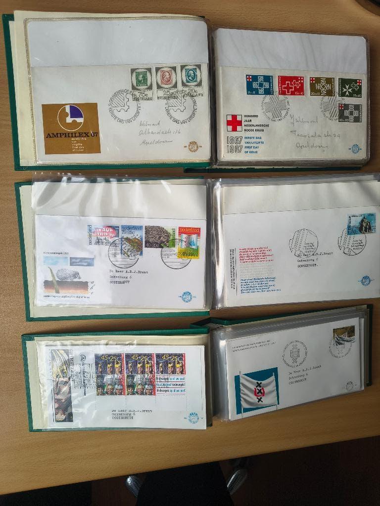 Eerste dag enveloppen NL 1967-1985, Postzegels en Munten, Postzegels | Eerstedagenveloppen, Ophalen of Verzenden, Beschreven, Nederland