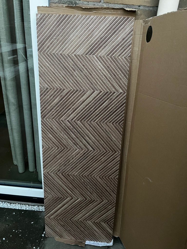 Baldocer Larchwood Zig Ipe 40X120, Ophalen, 40 tot 60 cm, Wandtegels, Nieuw