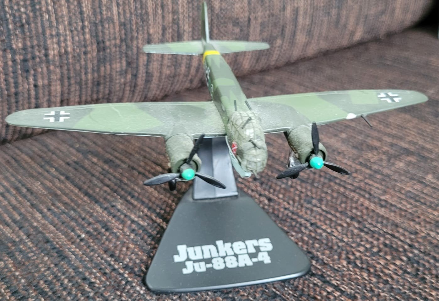 Junkers ju-88a-4 deutsche luftwaffe vliegtuig wwii, Ophalen of Verzenden, 1:72 tot 1:144, Overige merken