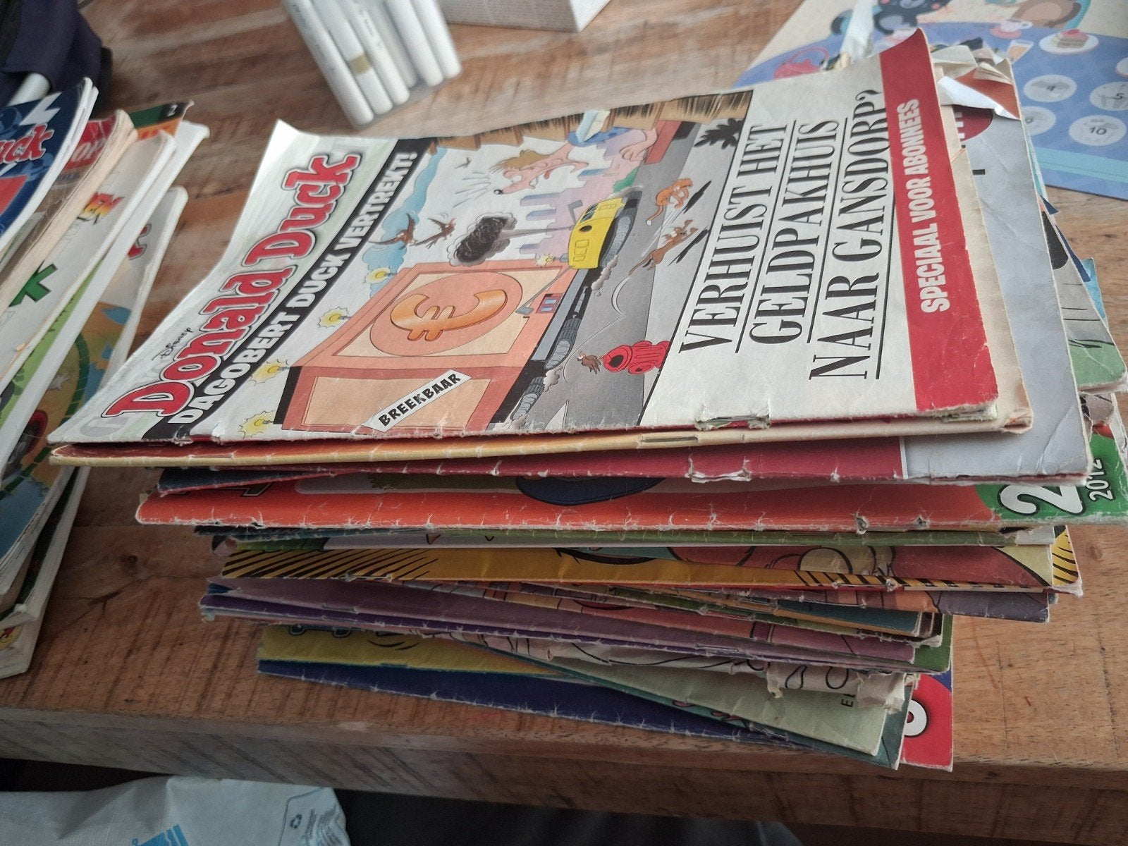donald ducks, 60 voor €5, Boeken, Partijen en Verzamelingen, Ophalen of Verzenden, Gelezen, Stripboeken