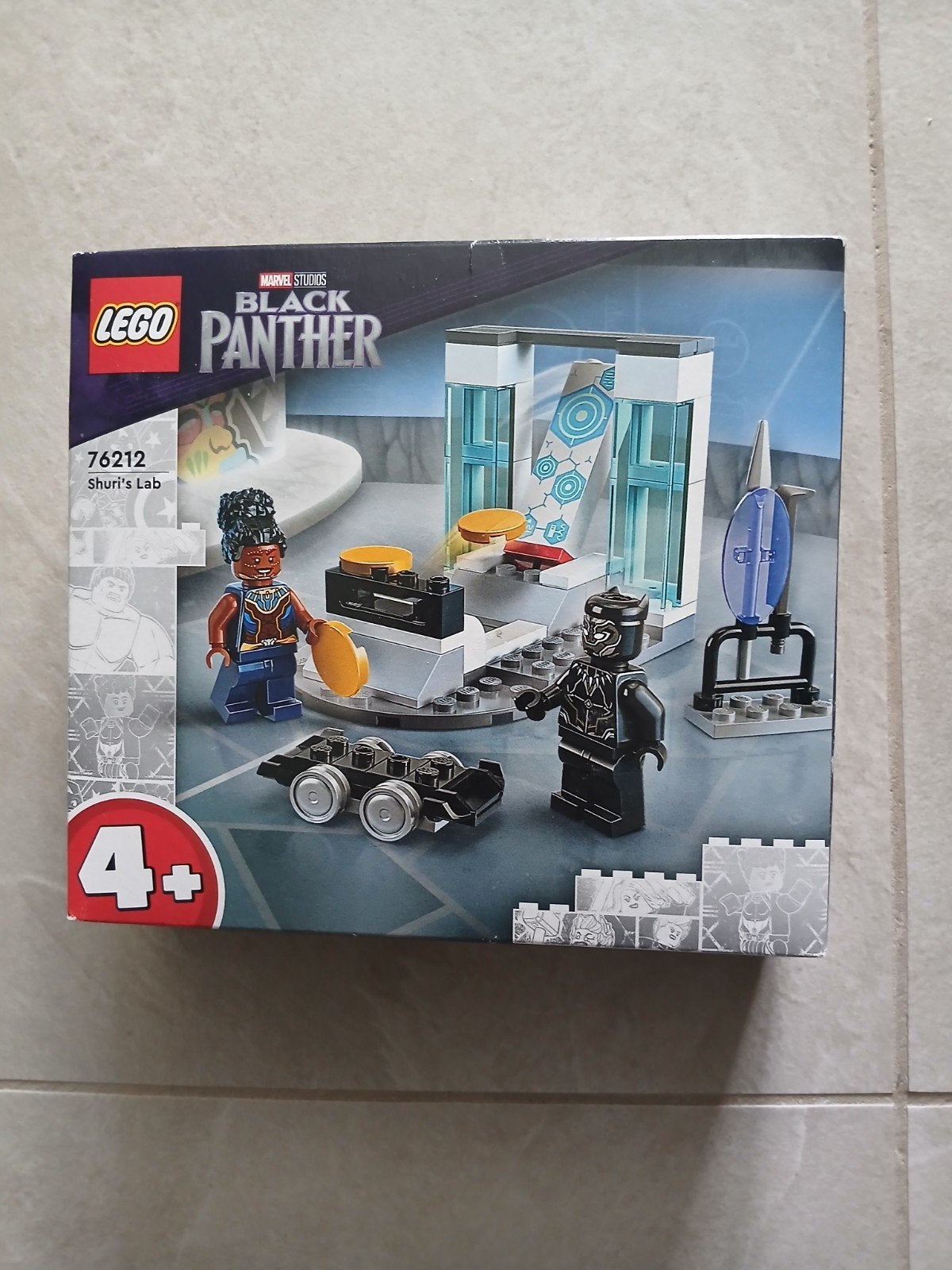 LEGO Marvel Black Panther Shuri's Lab 76212 Nieuw, Marvel, Lego, Nieuw, Ophalen of Verzenden