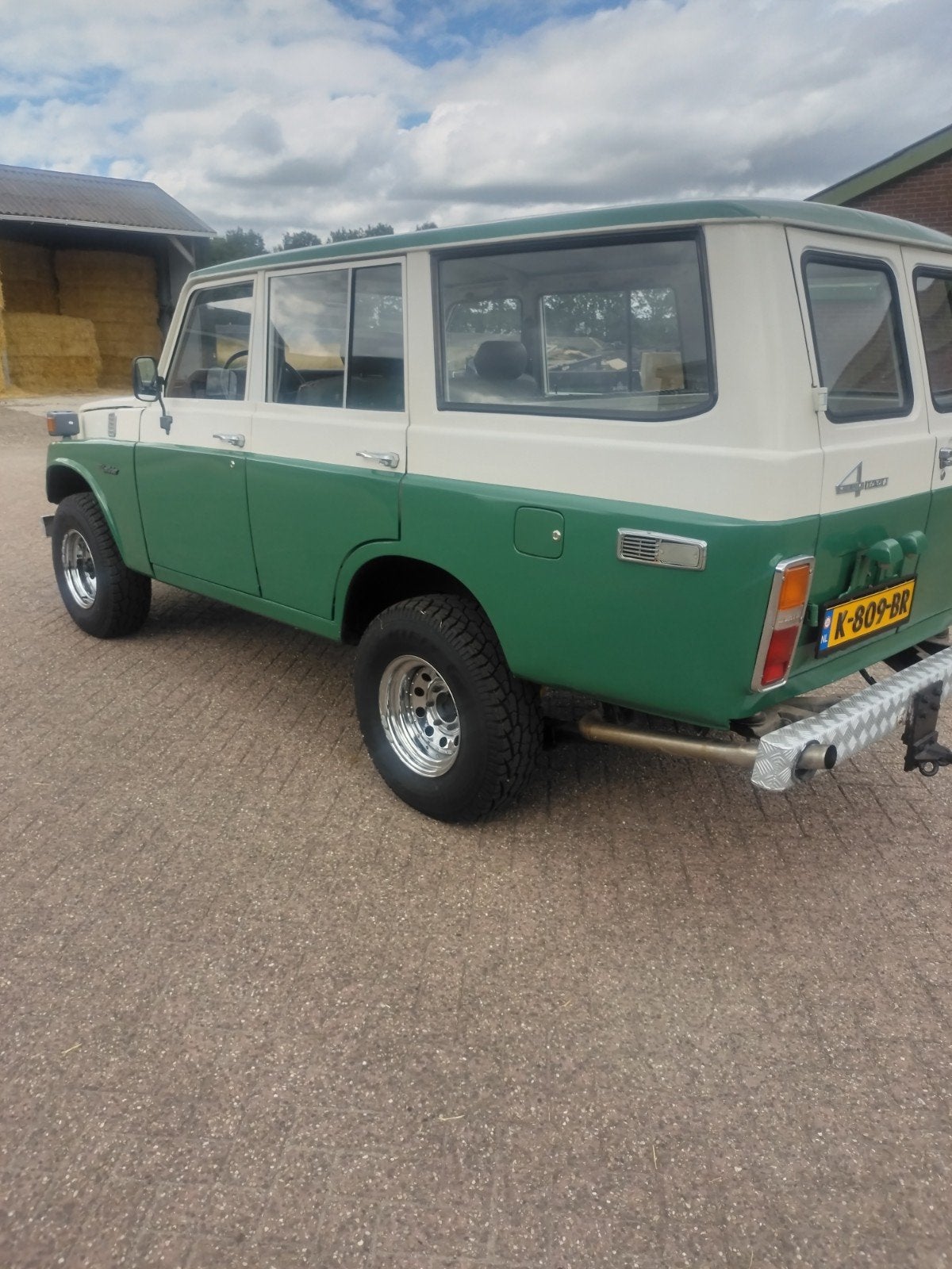 Toyota landcruiser fj 55 1980 Groen, 2120 kg, Particulier, 6 stoelen, Geïmporteerd