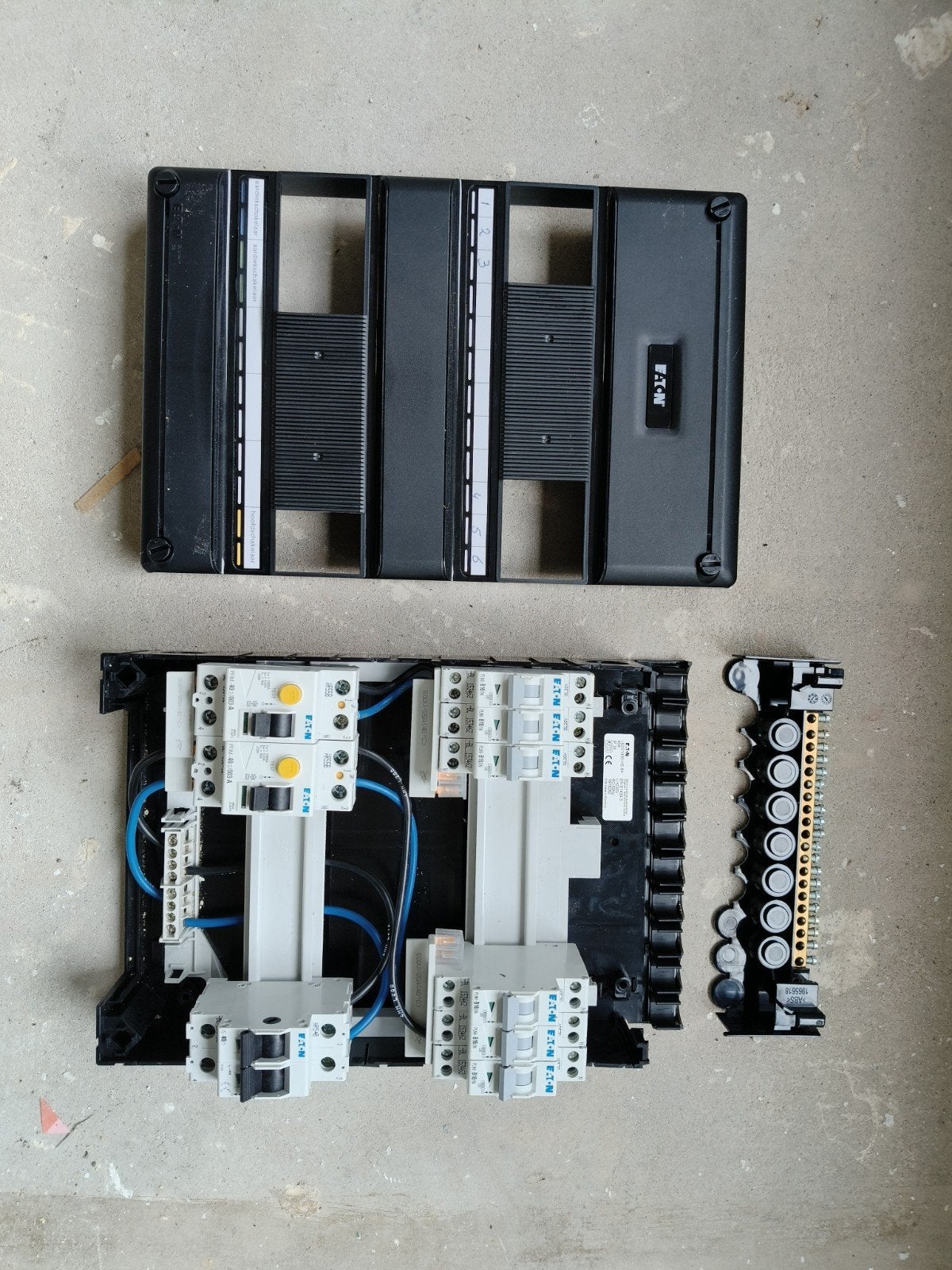 Eaton Groepenkast met aardlekschakelaars en 6 groepen, Ophalen, Gebruikt, Eaton, Groepenkast