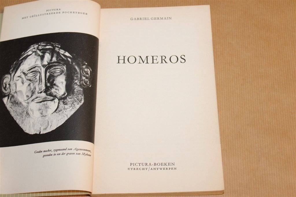 Homeros — Ilias en Odyssee Studie Geïllustreerd 1959, Ophalen of Verzenden, Gelezen