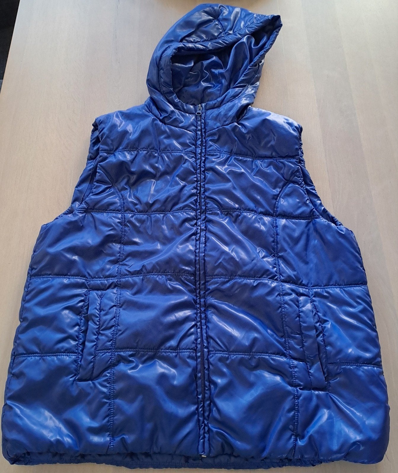 Blauwe bodywarmer, maat 44, Kleding | Dames, Bodywarmers, Blauw, Maat 42/44 (L), Ophalen of Verzenden, Onbekend