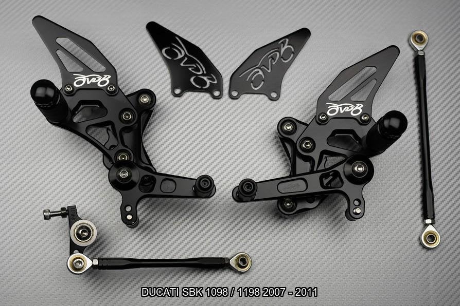 Verstelbare remschakelset DUCATI SBK 1098 / 1198 2007 2011, Motoren, Verzenden, Nieuw