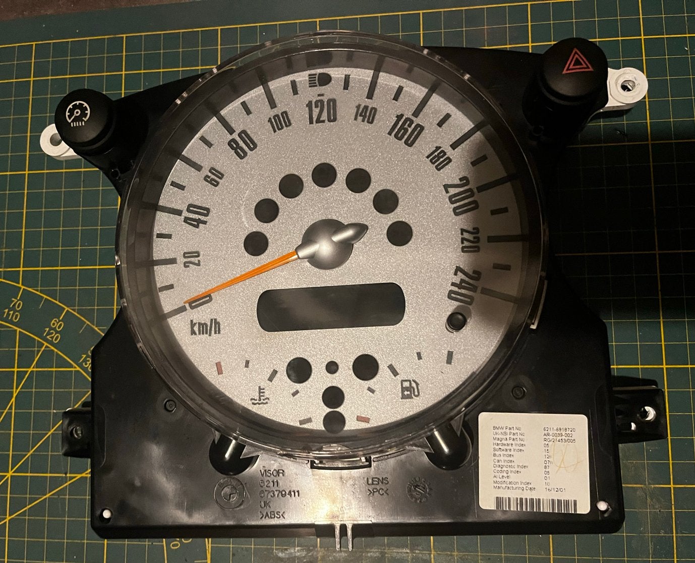 Snelheidsmeter Mini Cooper R50 (2002), Auto-onderdelen, Ophalen of Verzenden, Gebruikt, Mini