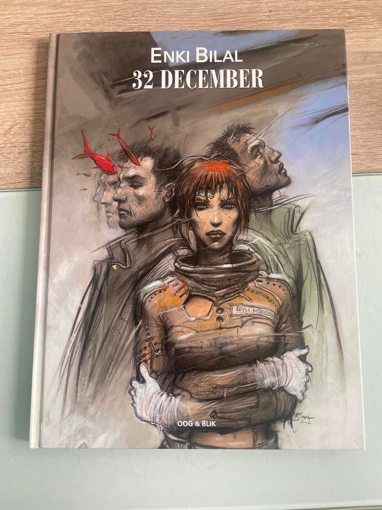 32 December - Enki Bilal (Oog & Blik), Boeken, Stripboeken, Zo goed als nieuw, Eén stripboek, Ophalen