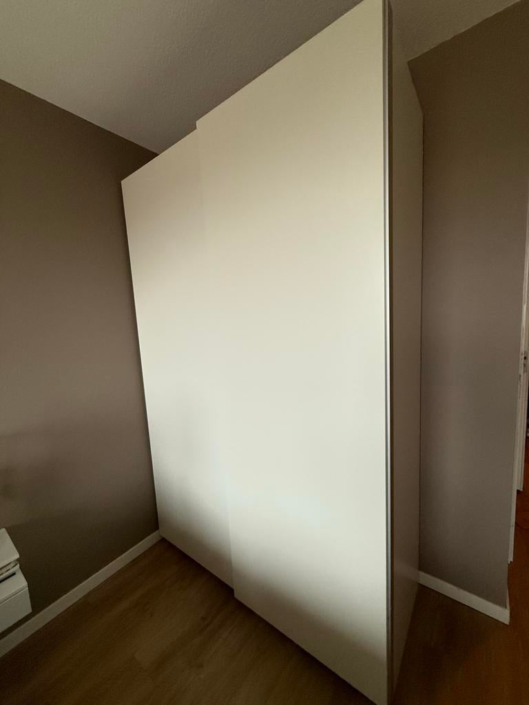 IKEA Pax HASVIK schuifdeuren 150cm (2x75cm), 100 tot 150 cm, 200 cm of meer, Ophalen of Verzenden, Zo goed als nieuw