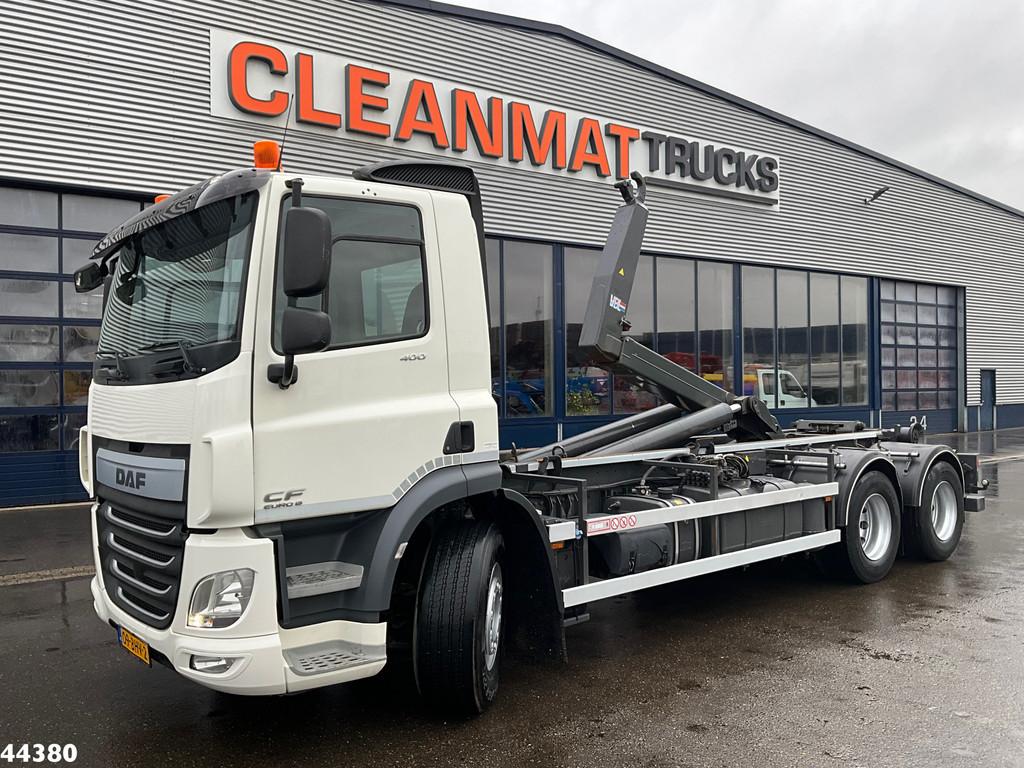 DAF FAS CF 400 Euro 6 VDL 21 Ton haakarmsysteem Just 192.094, Auto's, Vrachtwagens, Automaat, Elektrische ramen, Euro 6, Origineel Nederlands