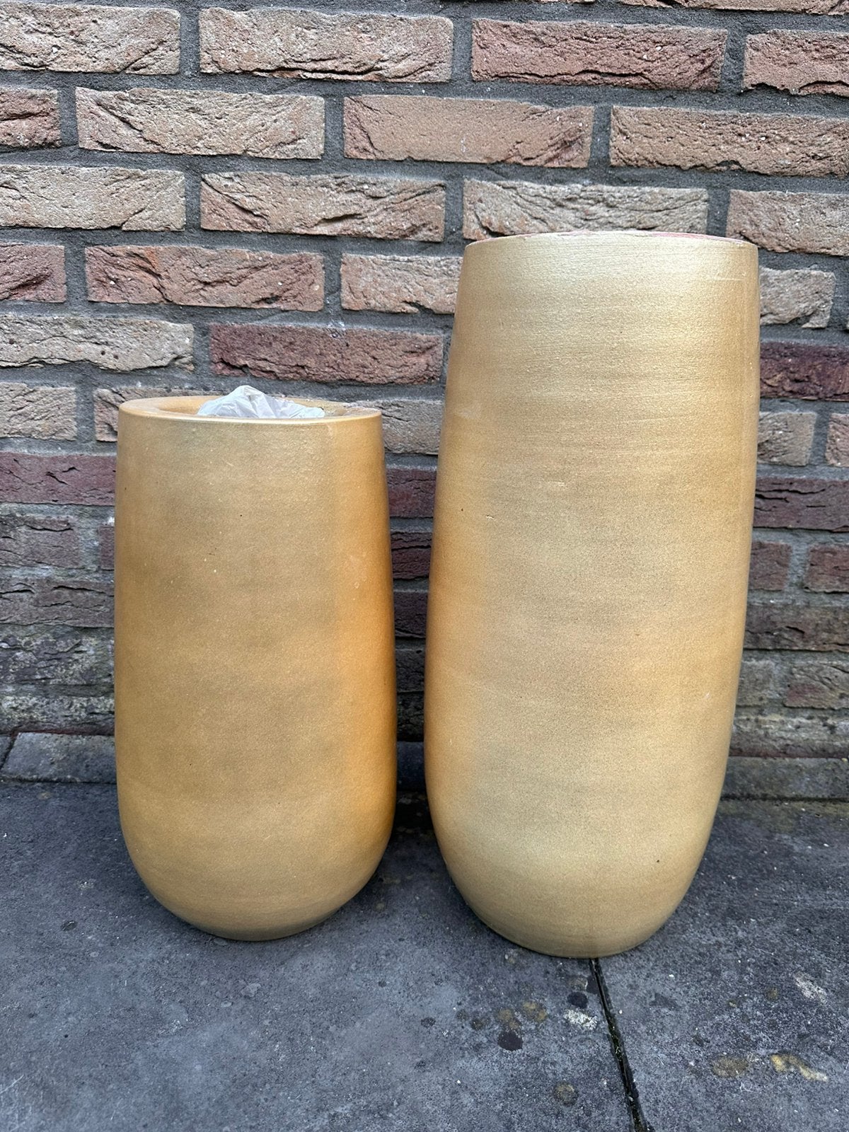 Bloempotten, Ophalen, Gebruikt, Rond, Minder dan 25 cm