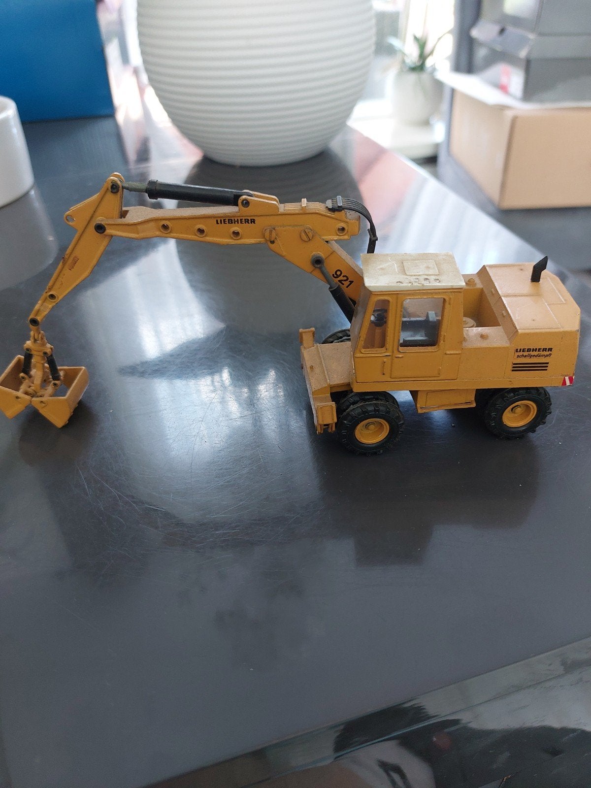 Liebherr 921 Graafmachine Model, Ophalen of Verzenden, Gebruikt