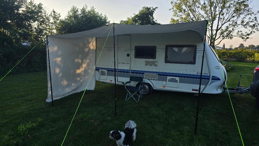 Hobby de luxe 400sf 2003, Caravans en Kamperen, Rondzit, Hobby, 750 - 1000 kg, Particulier