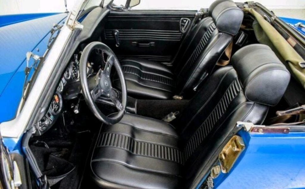 MG Midget 1.5 1976 Blauw, foto 12