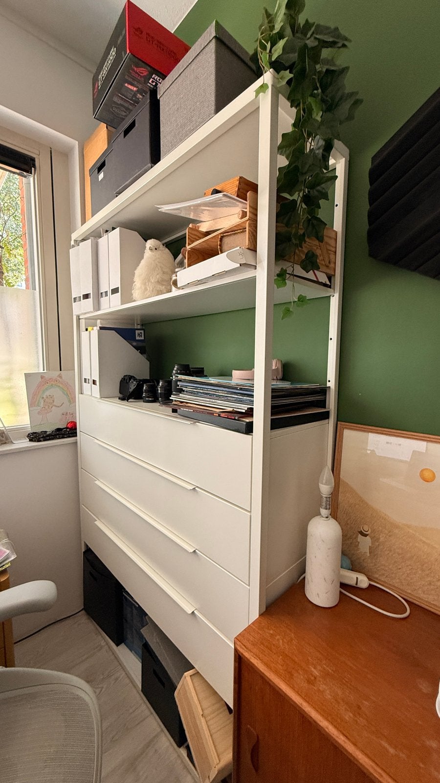 IKEA FJÄLKINGE Stellingkast - Uitstekende staat, Met plank(en), 100 tot 150 cm, Ophalen of Verzenden, Zo goed als nieuw