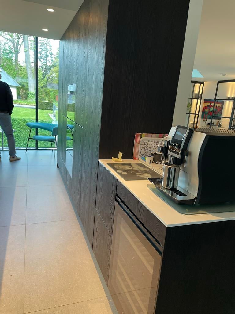 Keuken z.g.a.n. Mielen app. Composiet werkbl. Quooker LUXE, Ophalen, Zo goed als nieuw, Composiet, Overige typen