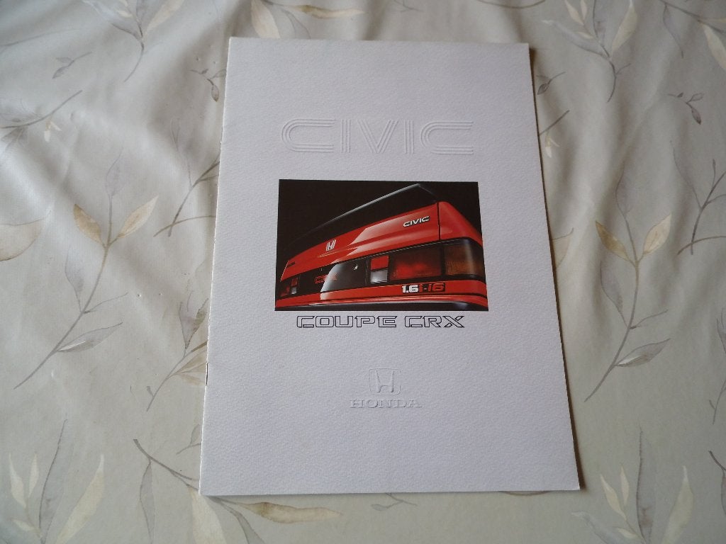 Honda Civic Coupe CRX, Verzenden, Zo goed als nieuw, Honda