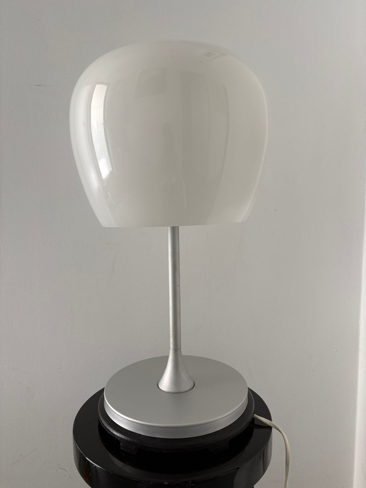 Vintage IKEA Althorn retro tafellamp, Ophalen of Verzenden, Gebruikt, Glas