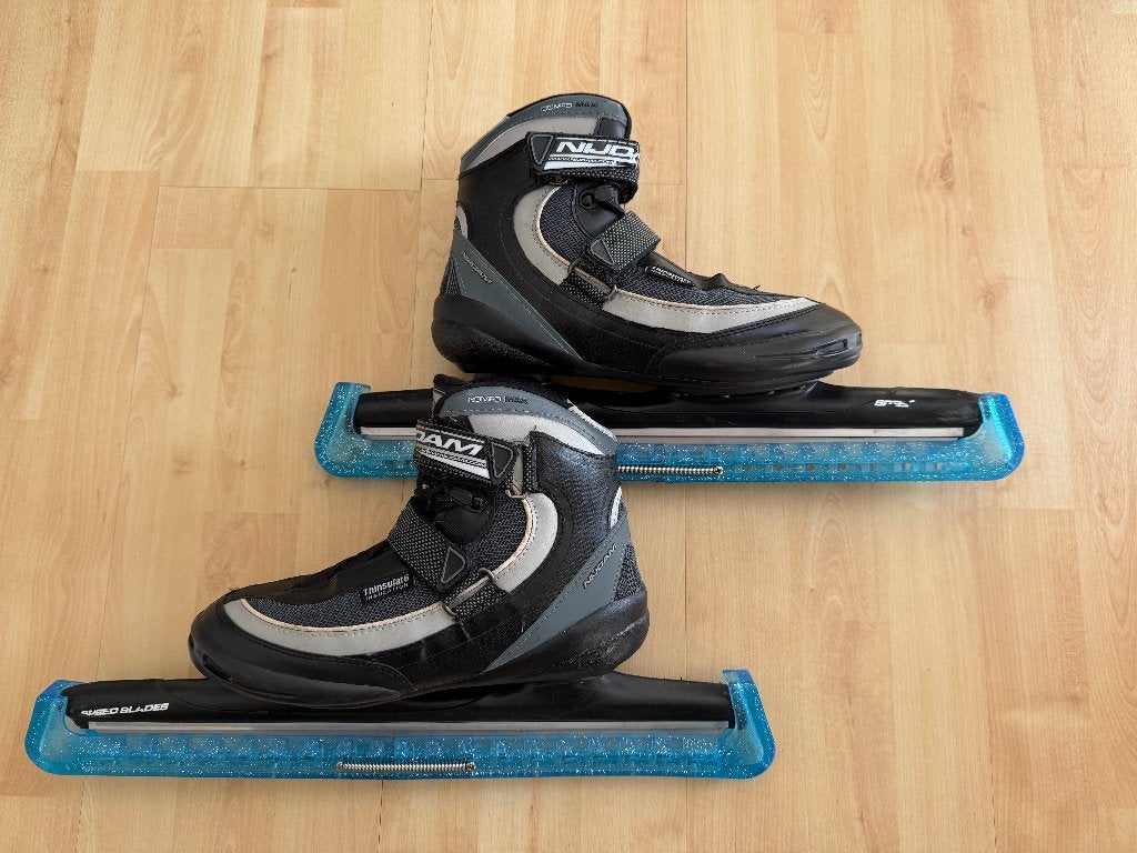 Lage Nijdam noren met hoge schoen maat 39 (met beschermers), Sport en Fitness, Gebruikt, Ophalen of Verzenden, Nijdam, Noren