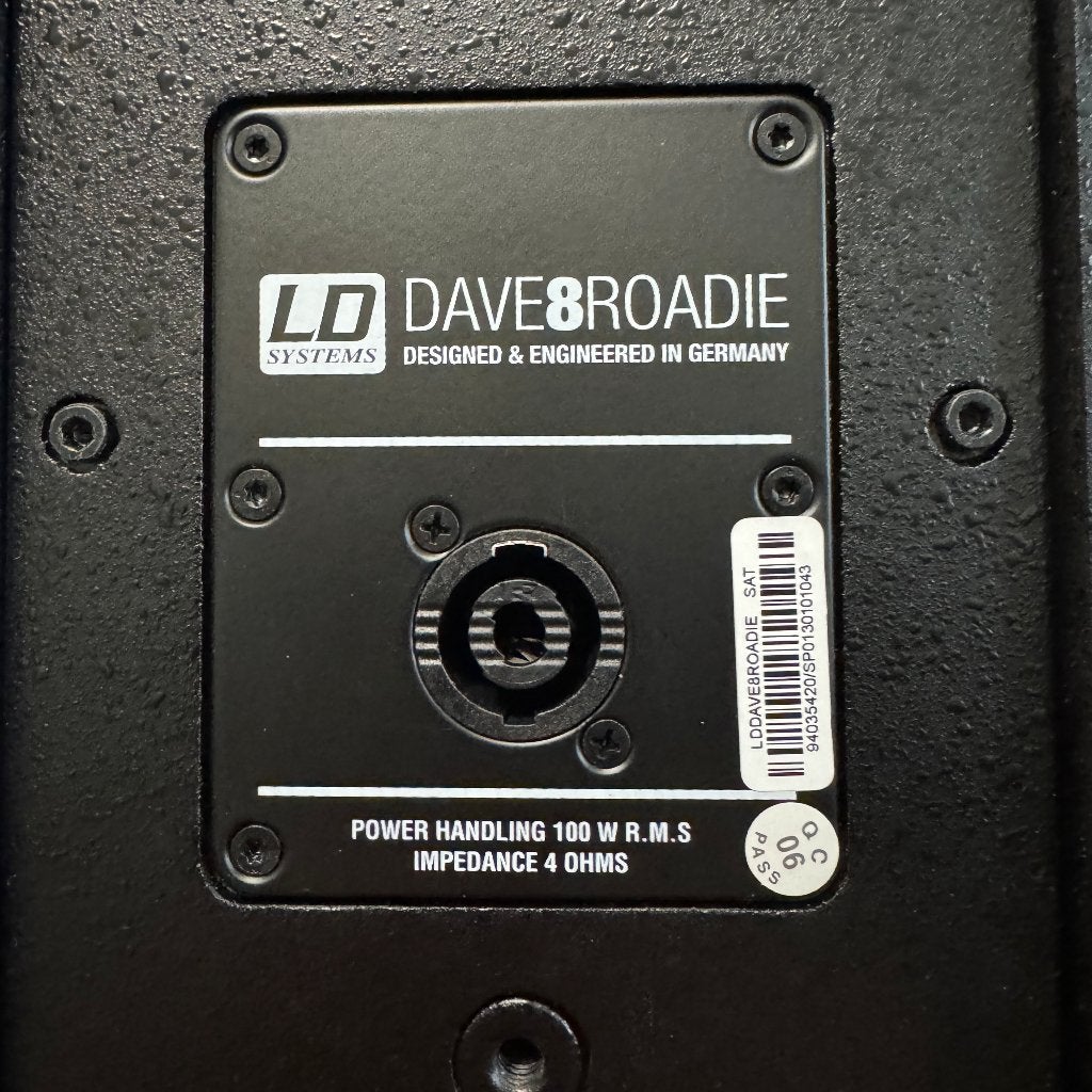 LD Systems Dave 8 Roadie Actieve PA set / media-systeem, Ophalen, Gebruikt, Audio