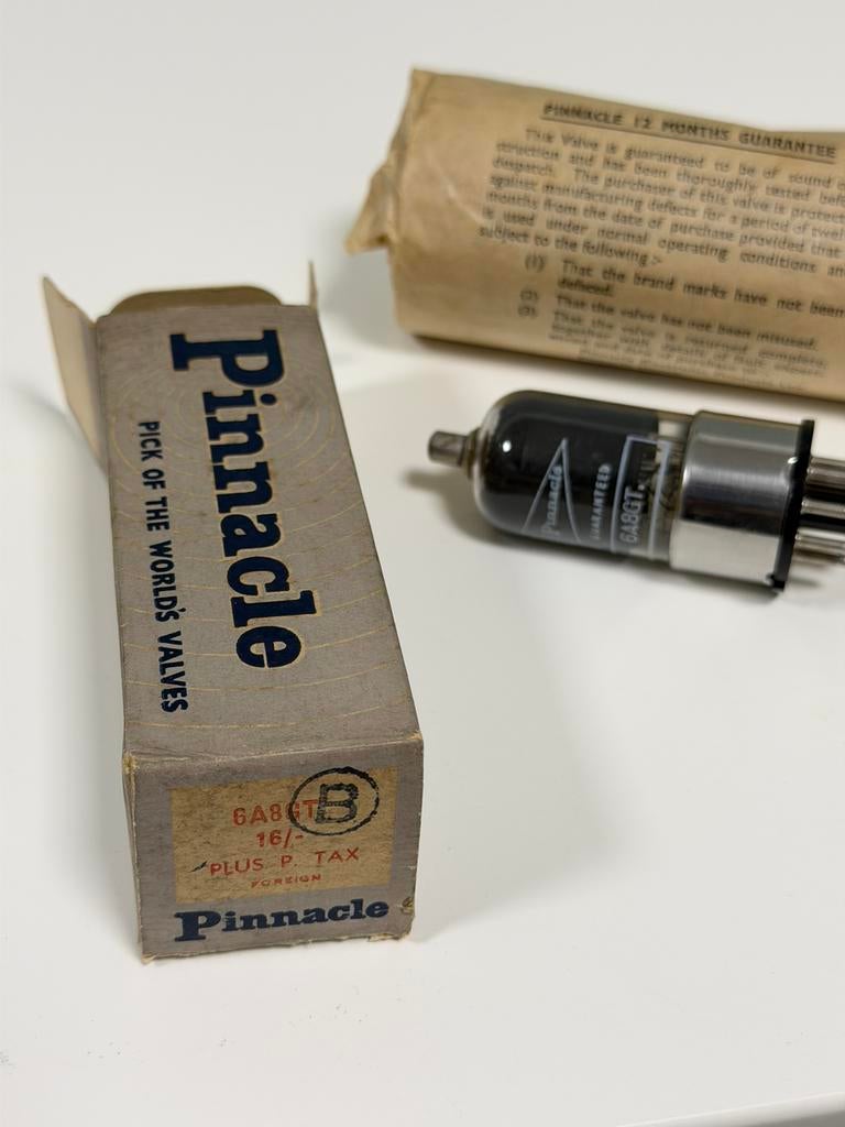 Pinnacle 6A8GT Elektronenbuis NOS Nieuw Vintage radiobuis, Ophalen of Verzenden, H, H, H