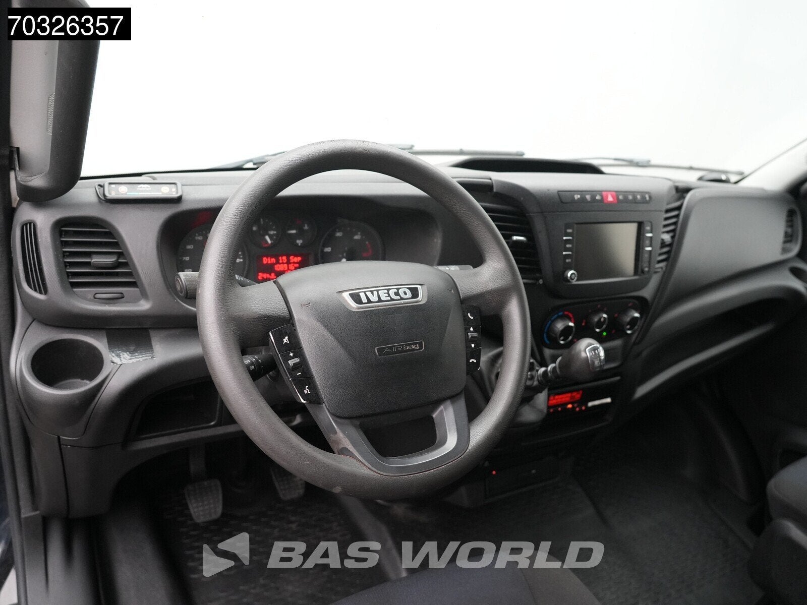Iveco Daily 50C18 3.0L Dubbellucht L2H2 Airco Cruise Parkeer, Auto's, Stof, Gebruikt, Euro 6, Iveco
