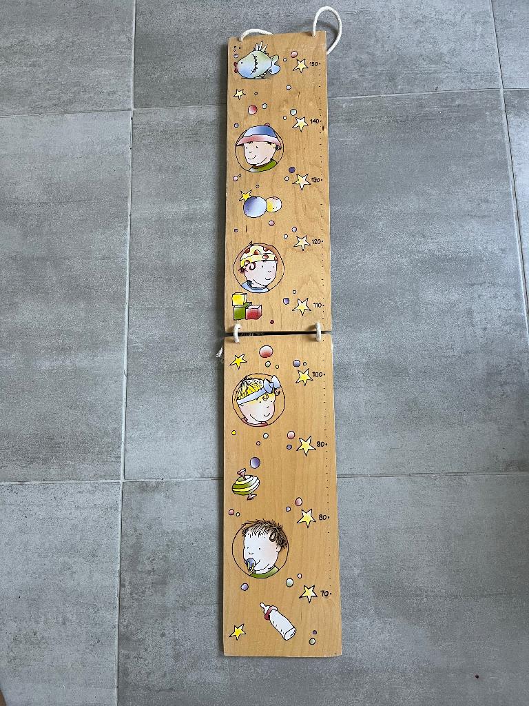 Janbibejan meetlat (150 cm), Ophalen of Verzenden, Zo goed als nieuw, Wanddecoratie