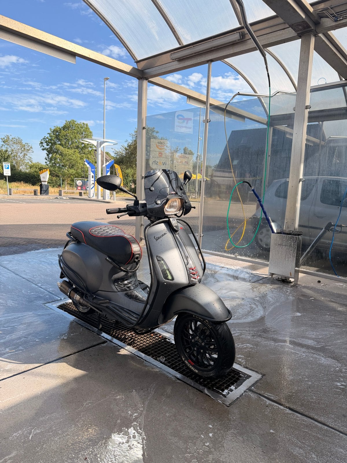Vespa Sprint 2017 - Snelle 50cc met unieke upgrades, Fietsen en Brommers, Scooters | Vespa, Ophalen, Gebruikt, Overige modellen