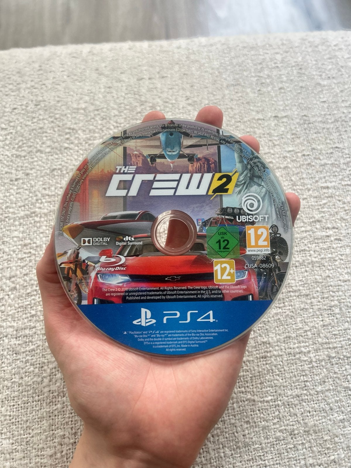 The Crew 2 PS4 - Zo goed als nieuw, geen krassen, Spelcomputers en Games, Ophalen, Online, 1 speler, Racen en Vliegen