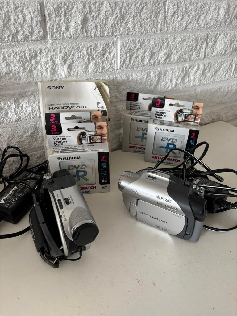 Sony Handycam DVD camcorder – retro / vintage video camera, Ophalen, Mini dv, Gebruikt, Sony