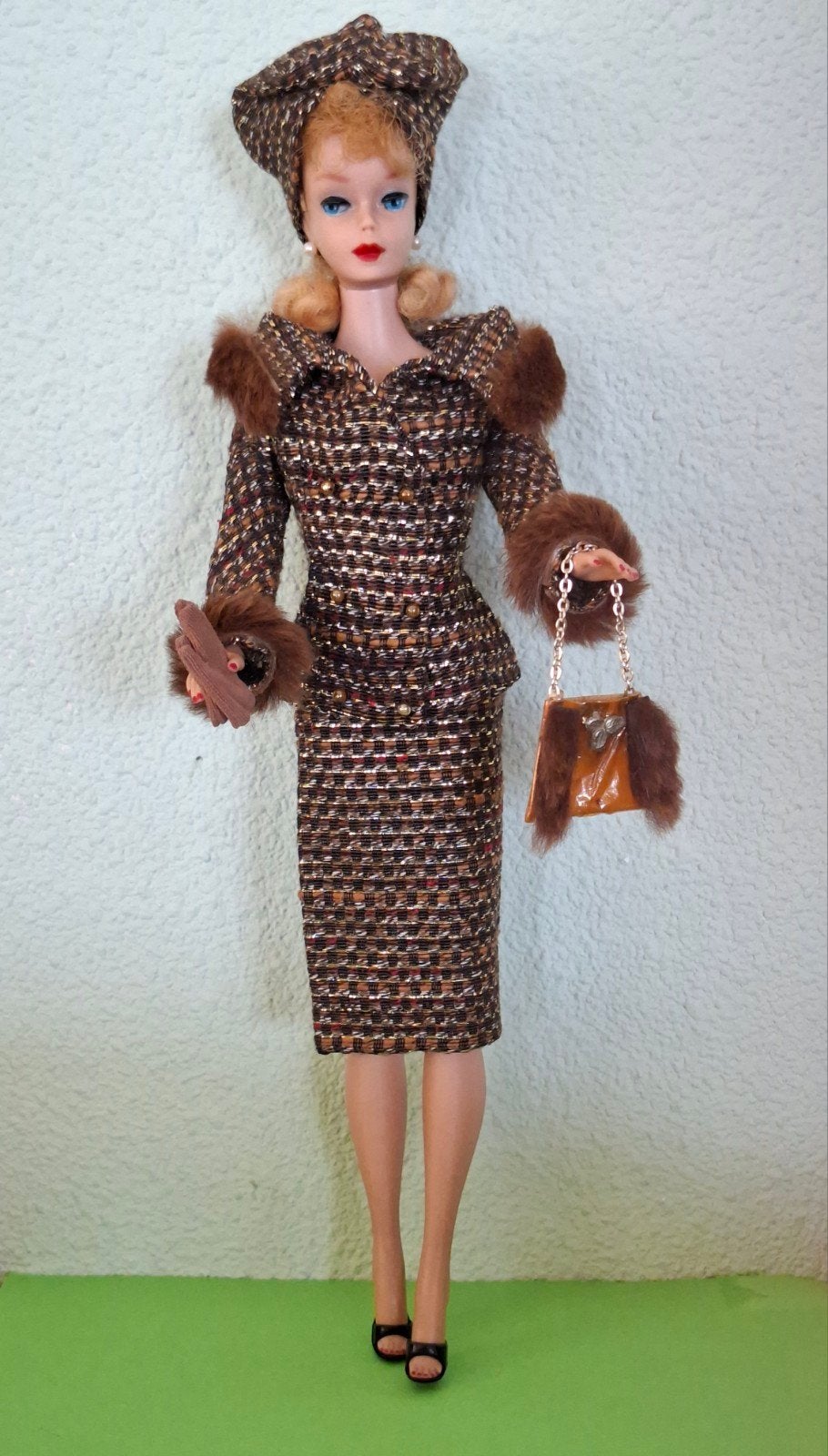 Vintage Fashion Saturday Matinee 60s Mattel, Ophalen of Verzenden, Gebruikt, Barbie