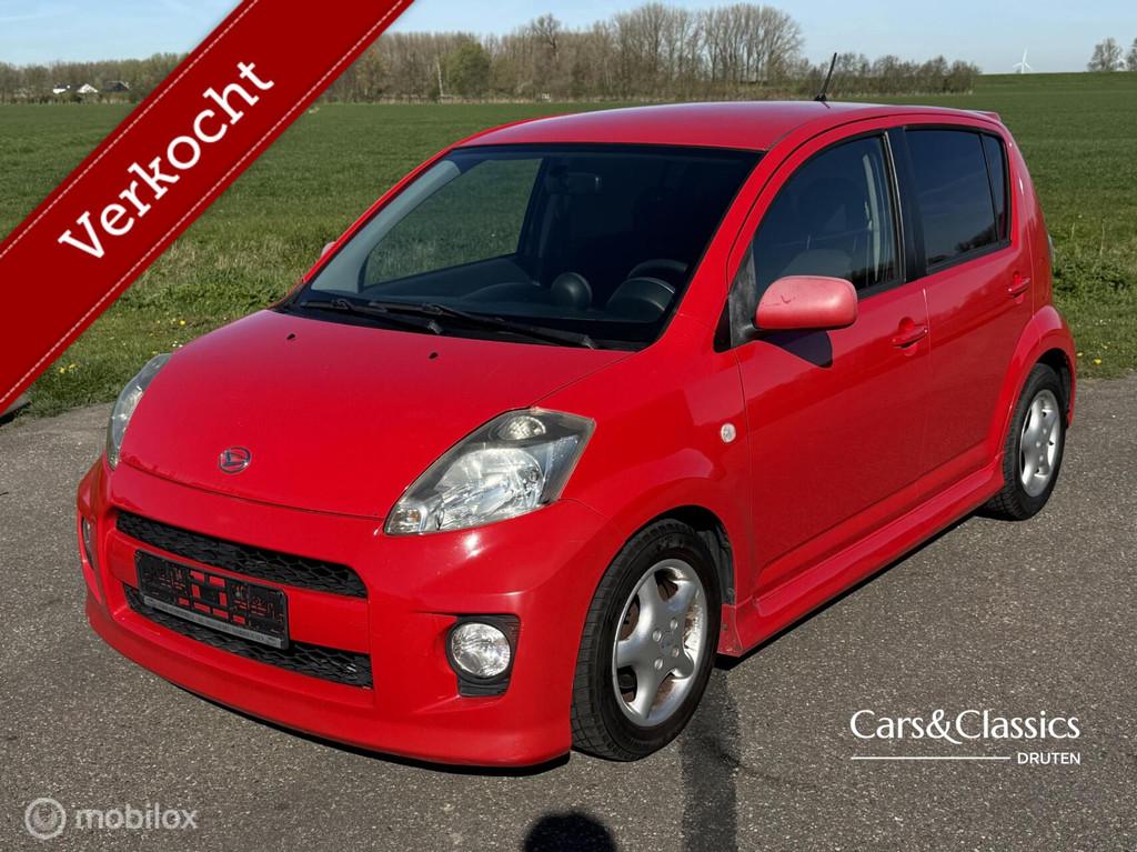 Daihatsu Sirion 2 1.3-16V Sport, Auto's, Daihatsu, Voorwielaandrijving, Stof, Gebruikt, Zwart