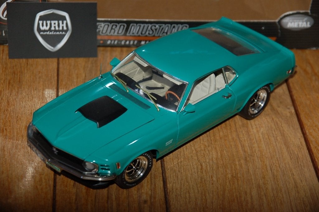 1:18 FORD MUSTANG MACH 1 1970 Highway 61 WRH, Verzenden, Zo goed als nieuw, Auto, Overige merken