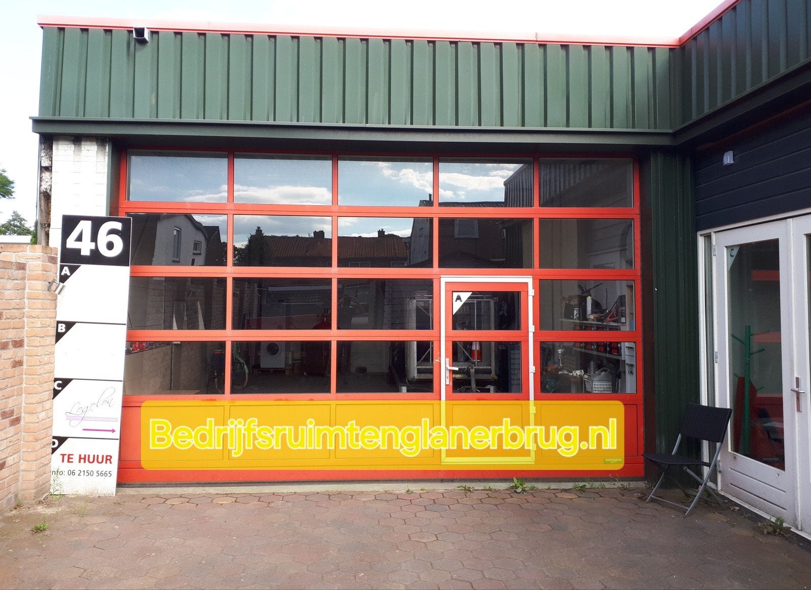 BEDRIJFSRUIMTE GLANERBRUG ENSCHEDE BTW VRIJ !, 100 m², Huur, Bedrijfsruimte