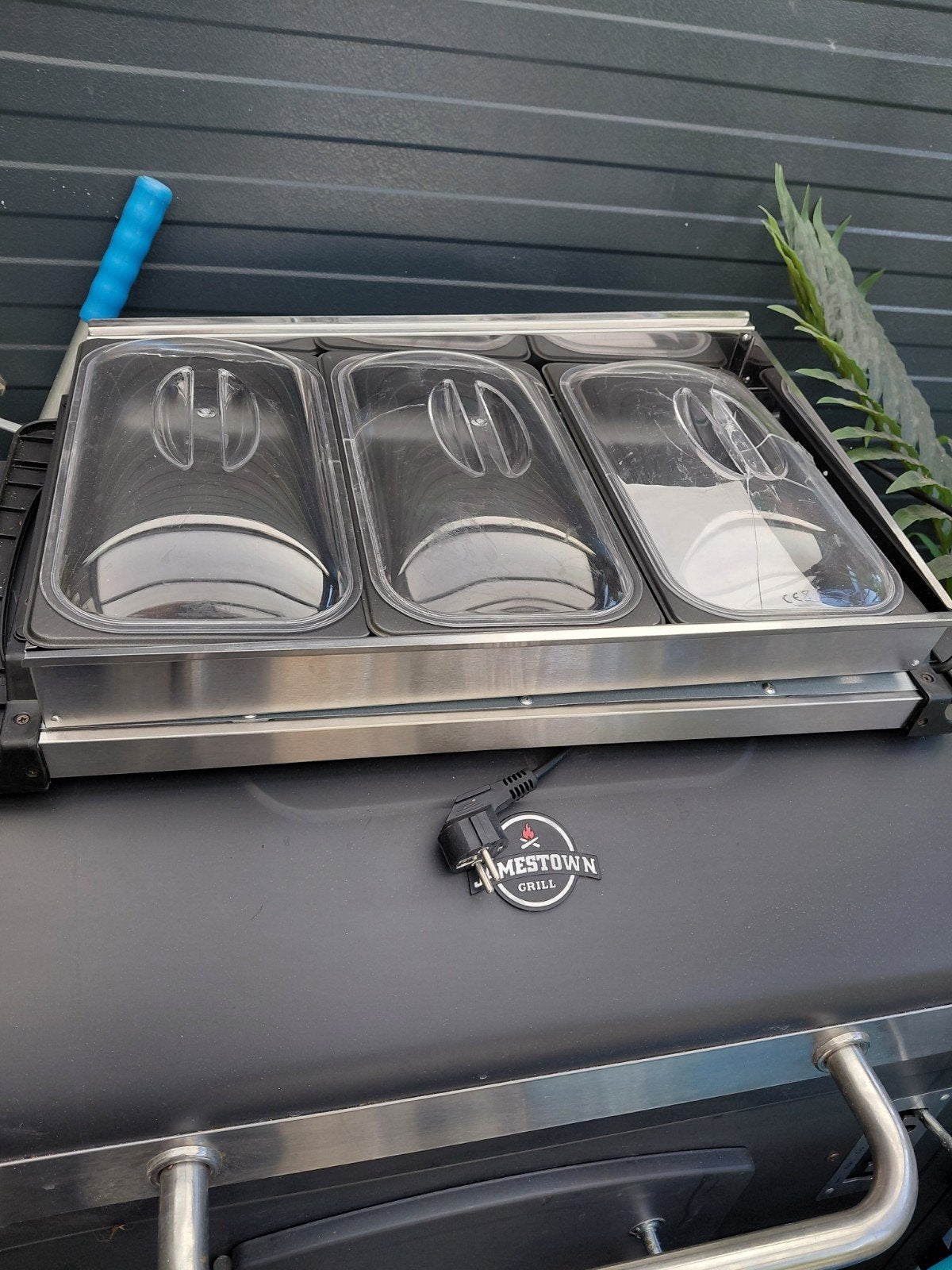 Buffet Server met 3 pannen en verwarmingsplaat, Ophalen of Verzenden, Nieuw