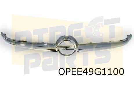 Opel Corsa grille embleem logo ''Opel'' voorzijde Origineel!, -, Verzenden, -, Opel